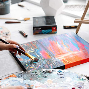 Arteza Colori Acrilici Per Dipingere Professionali, Set da 12 12 colori - Ilgrandebazar