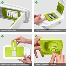 Carica l&#39;immagine nel visualizzatore di Gallery, Sedhoom 23 in 1 Affettaverdure Taglia Verdure e Tagliaverdure a Cubetti... - Ilgrandebazar