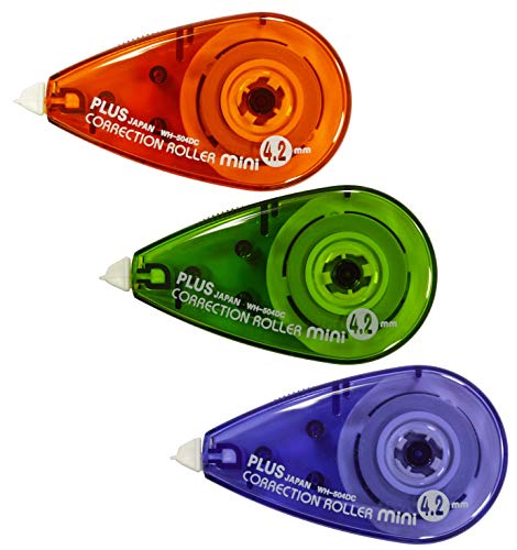 PLUS Japan correttore roller mini 2+1 gratis, 6 m x 4,2 mm - Ilgrandebazar