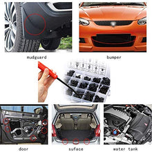 Carica l&#39;immagine nel visualizzatore di Gallery, Rivetti in Plastica per Auto, Bst4Udirect 446PCS Clip In Nylon Nero...