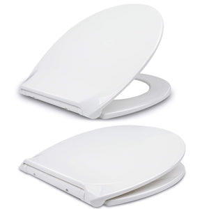 Sedile WC Copriwater Universale O Forma Rotonda, Coprivaso Tavoletta O - Ilgrandebazar
