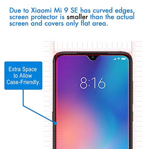 VGUARD [3 Pack] Pellicola Vetro Temperato per Xiaomi Mi 9 SE Transparente
