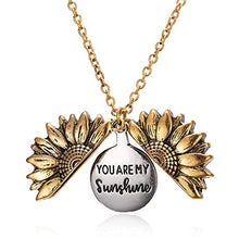 Carica l&#39;immagine nel visualizzatore di Gallery, Tacobear Collana Donna Argento Oro Girasole You are My - Ilgrandebazar