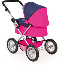 Carica l&#39;immagine nel visualizzatore di Gallery, Bayer Design 13013 - Passeggino per Bambole Trendy Rosa/Blu - Ilgrandebazar