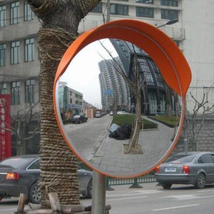 457123 Traffic Supermarket Wide Angle Security Curved Convex Road Mirror... - Ilgrandebazar