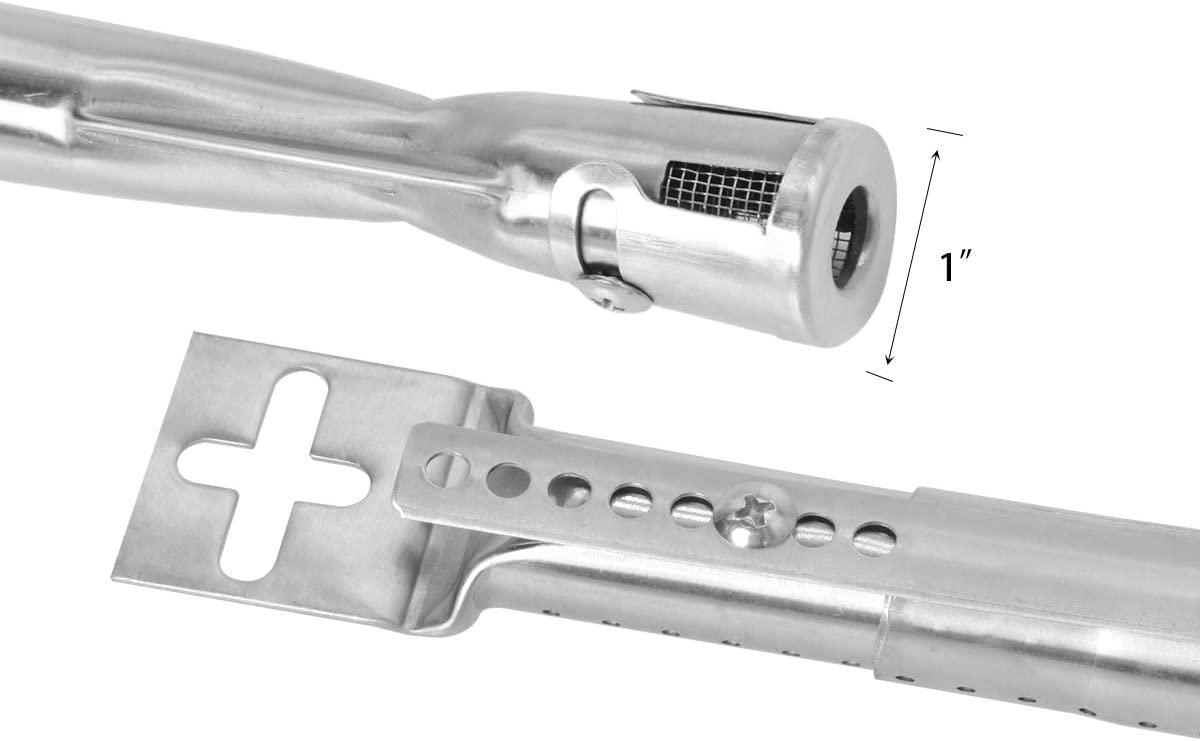 Tubi Bruciatore Per Grill A Gas Onlyfire - Acciaio Inox, Regolabili 36-50cm, Diametro 12mm (3 Pezzi)