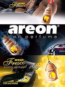 Areon Fresco Deodorante Auto Vaniglia Profumo Dolce Legno Bottiglie Da... - Ilgrandebazar