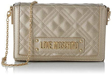 Carica l'immagine nel visualizzatore di Gallery, Love Moschino Jc4054pp1a, Borsa a Tracolla Donna, 5x13x20 cm (W x H Oro (Oro)