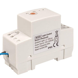Interruttore Crepuscolare DIN 3000W Maclean MCE83 - Ilgrandebazar