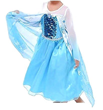 Carica l&#39;immagine nel visualizzatore di Gallery, Costume Elsa Bambina Carnevale Vestito Principessa Dei Ghiacci... - Ilgrandebazar