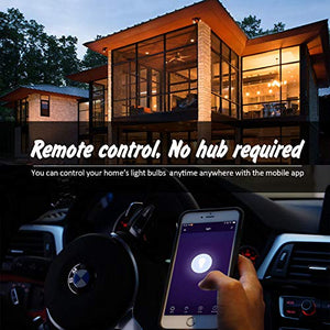 Lampadine Intelligente Wifi E27 A60 LED RGBCW 7W Multicolore E27, 1 Pezzi