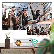 Carica l&#39;immagine nel visualizzatore di Gallery, Proiettore Wifi Bluetooth, Artlii Enjoy2 Proiettore Portatile Supporta 1080P, Schermo Massimo 300&quot; per Home Cinema, Videoproiettori Compatibile con Smartphone/iOS/Android/PC/TV Stick