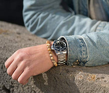 Carica l&#39;immagine nel visualizzatore di Gallery, GD GOOD.designs EST. 2015 Bracciale Chakra Perle di Diaspro - Pietra Marina...