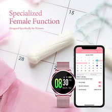 Carica l&#39;immagine nel visualizzatore di Gallery, Smartwatch Elegante per Donna Ragazza Impermeabile IP67 con... - Ilgrandebazar