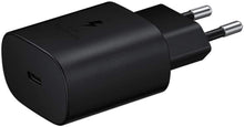 Carica l'immagine nel visualizzatore di Gallery, SAMSUNG EP-TA800NBEGEU - Caricabatterie rapido da 25 W, Porta USB di Tipo C (Senza Cavo), Nero