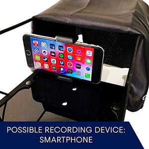 Teleprompter by Leeventi - Compatibile con tutti i dispositivi e treppiedi