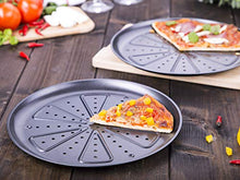 Carica l&#39;immagine nel visualizzatore di Gallery, CHG 9776-46 Teglia per Pizza, 2 Pezzi, Diametro Ca. 28 Cm, in Nuova qualità...
