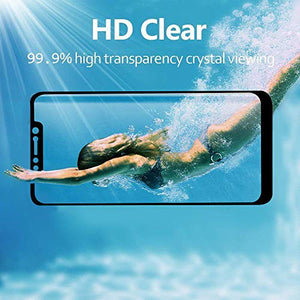 Ferilinso Vetro Temperato per Xiaomi Pocophone F1,[3pack] Nero-3 pcs