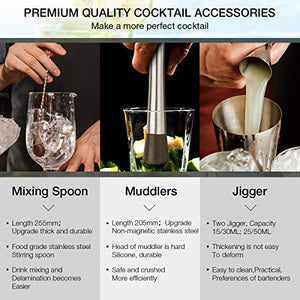 Baban set cocktail 22 pezzi,set professionale,Compreso 4 A:22pcs - Ilgrandebazar