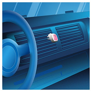 Ambi Pur Car Fragranza Brezza Marina Deodorante Per Auto Con Clip, Per...