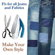 Carica l'immagine nel visualizzatore di Gallery, MUSCCCM Toppe termoadesive, 15 Pezzi Jeans per Vestiti Stile Semplice - Ilgrandebazar