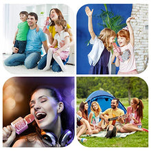 Carica l&#39;immagine nel visualizzatore di Gallery, 1 BY ONE Microfono Wireless per Karaoke, Sistema Portatile 4 in 1, Rosa - Ilgrandebazar