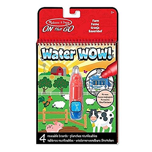 Melissa & Doug- Water Wow On The Go da Viaggio-Blocco Scoprire con Acqua... - Ilgrandebazar