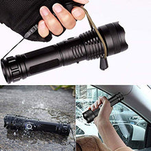 Carica l'immagine nel visualizzatore di Gallery, Torcia LED USB Ricaricabili, Potente 4000 Lumen XHP50 Militare...