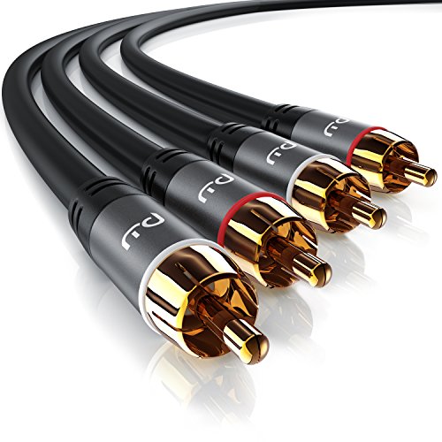 Primewire - 0,5m Cavo RCA Stereo - 2X Maschio a -
