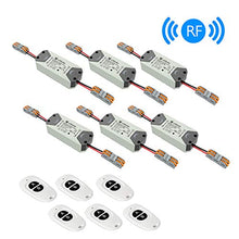Carica l&#39;immagine nel visualizzatore di Gallery, eMylo Smart Wireless Relay Switch DC 12V Modulo di relè RF Telecomando 6 pack