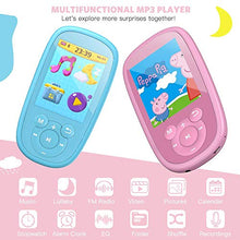 Carica l&#39;immagine nel visualizzatore di Gallery, MP3 Bambini, AGPTEK Lettore MP4 con Grande schermo da 2,4 Pollichi Rosso