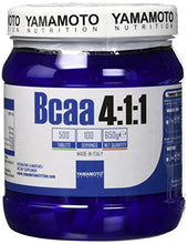 Carica l'immagine nel visualizzatore di Gallery, Yamamoto Nutrition Bcaa 4:1:1 aminoacidi ramificati bcaa in rapporto