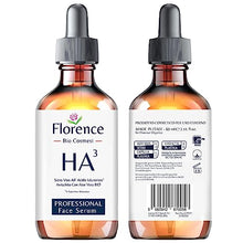 Carica l&#39;immagine nel visualizzatore di Gallery, 60ml. Bio Siero Viso con Acido Ialuronico Puro a 3 pesi Molecolari, Vitamina C e Noti Agenti Antirughe e Antietà. Biologico,Vegano,Idratante e Illuminante. Ideale anche Come Crema Contorno Occhi
