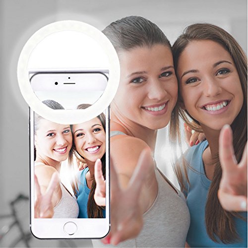 AUTOPkio Selfie Ring Light, 36 LED Light USB ricaricabile per Charge - Ilgrandebazar
