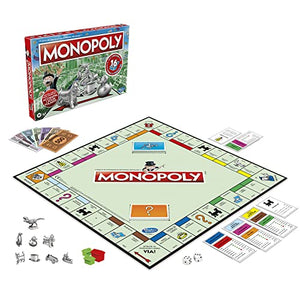 Hasbro Monopoly Classico Gioco Da Tavolo Per Famiglie E Bambini, Dagli 8 Anni In Su, Multicolore