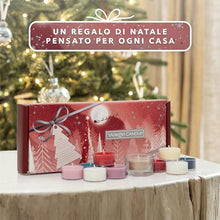 Carica l&#39;immagine nel visualizzatore di Gallery, Set regalo Yankee Candle | 10 candele profumate e 1 portacandele | Collezione Bright Lights | Regali di Natale perfetti per le donne