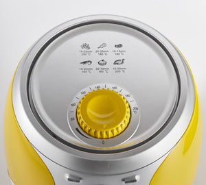 Ariete 4615 Airy Fryer Mini, 1000 W, 2 Litri, Giallo