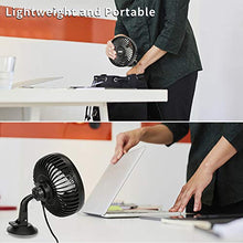 Carica l&#39;immagine nel visualizzatore di Gallery, DIKI Ventilatore Auto, USB Ventola per Auto A 3 velocità Ventola...