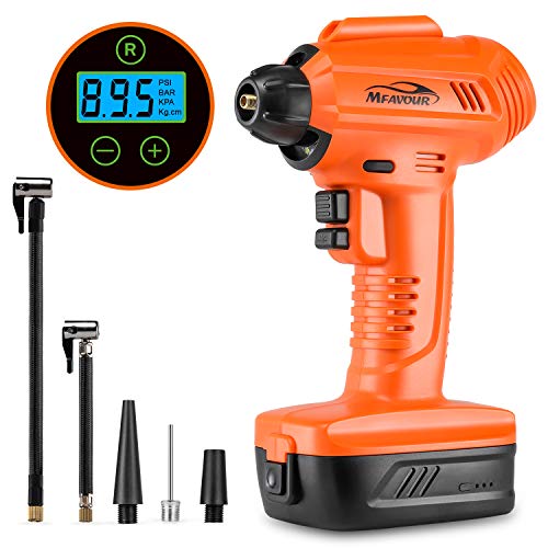 mfavour Compressore Aria Portatile Auto Mini Pompa Elettrica Ricaricabile... - Ilgrandebazar