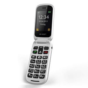 ISHEEP Telefono Cellulare per anziani Nero