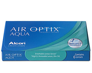 Air Optix Aqua - lenti mensile morbide, R 8.6, D 14.2, 6 pezzi, Diottrie... - Ilgrandebazar