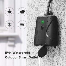 Carica l&#39;immagine nel visualizzatore di Gallery, Presa WiFi da Esterno Impermeabile Teckin 16A 4000W Intelligente...