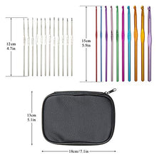 Carica l'immagine nel visualizzatore di Gallery, Diealles Shine Uncinetto Ganci, Aghi di Crochet in Alluminio Set per...