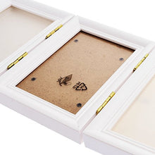 Carica l&#39;immagine nel visualizzatore di Gallery, FLOWOW Bianco Impronta Bambino neonato cornice piedi mani White+White