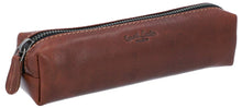 Carica l&#39;immagine nel visualizzatore di Gallery, Astuccio Gusti Pelle studio Addison portapenne in Misura unica, Marrone Scuro - Ilgrandebazar