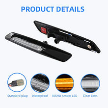 Carica l'immagine nel visualizzatore di Gallery, [1 paio] OZ-LAMPE LED Luci laterali, Indicatori di direzione laterali per...