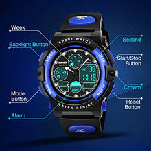 Carica l'immagine nel visualizzatore di Gallery, SoKy Orologio Sportivo Impermeabile per Bambini - Migliori Regali blue - Ilgrandebazar