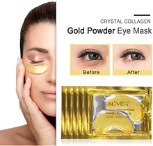 Carica l&#39;immagine nel visualizzatore di Gallery, Maschera Contorno Occhi in Oro 24K, Patch Occhi al Collagene in Gel Naturale, Patch per Sotto Occhi, Maschera Occhi per Occhiaie, Antirughe, Occhi Gonfi, Cura della Pelle, Idratante, Lenitivo -25 Paia