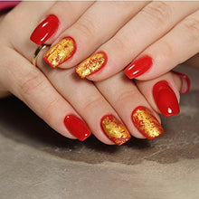 Carica l&#39;immagine nel visualizzatore di Gallery, Kuuqa 100 fogli imitazione foglia oro per arti progetto fai da te Gold - Ilgrandebazar