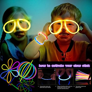 543 Pack - 250 Glow Sticks, Bastoncini Luminosi Fluorescenti, 293 viola - Ilgrandebazar